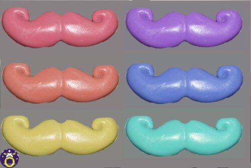 Lembrancinha Bigode Pai de Menino Barbearia Barbeiro Barba