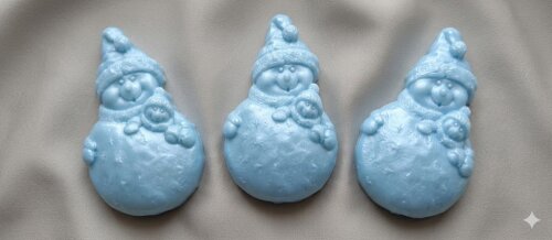 Lembrancinha Boneco de Neve Biscoito Natal Gelo Frozen urso polar
