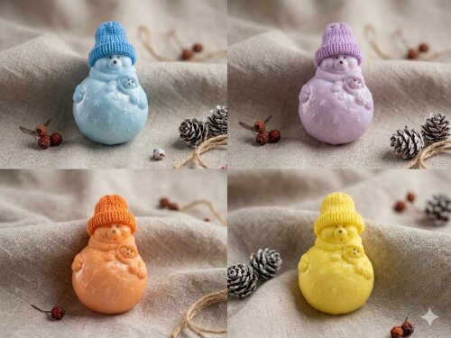 Lembrancinha Boneco de Neve Biscoito Natal Gelo Frozen urso polar