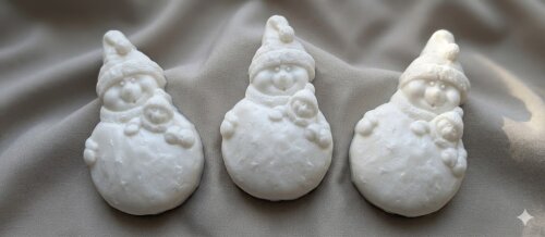 Lembrancinha Boneco de Neve Biscoito Natal Gelo Frozen urso polar
