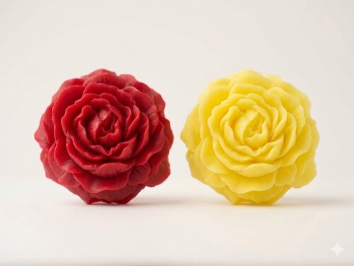 Lembrancinha rosa holandesa soap natureza flor flores cha de bebe