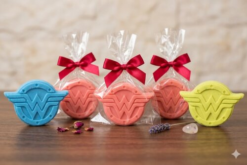 Lembrancinha Mulher Maravilha super Herois Dc Liga da Justiça he