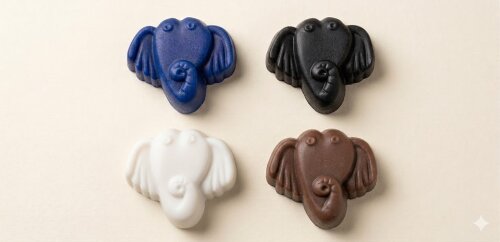 Lembrancinha elefante Fazendinha Animais Safari Africa cha de beb