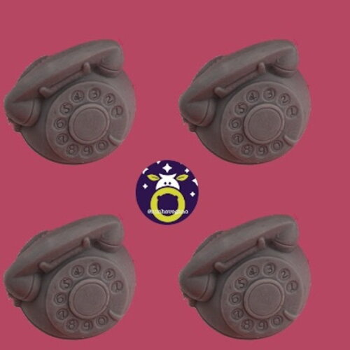 Lembrancinha Telefone Retro Vintage Secretaria Telefonista anos 7