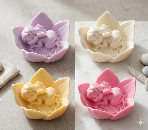 Lembrancinha Fadinha Cha de Bebe Flor Revelação Maternidade nat