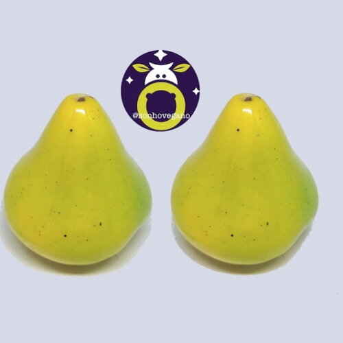Lembrancinha Pera Horta Havai Fazendinha Pomar sabonete de Frutas