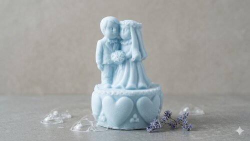 Lembrancinha Bolo de Casamento com Noivos Amor Doce bodas noivado namoro