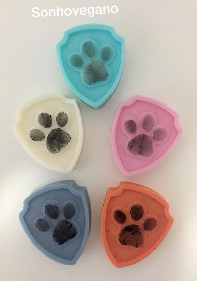 Lembrancinha Patrulha Canina Cartoon Animais Cachorro Patas