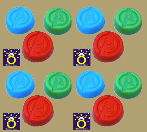 Lembrancinha avengers os Vingadores Capitão América hulk Heróis Marvel