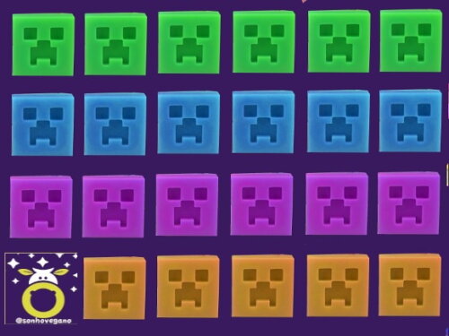 Lembrancinha Minecraft Gamers Aniversário de criança Game jogo