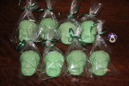 Lembrancinha O incrivel Hulk Marvel Super Heróis Vingadores Aven