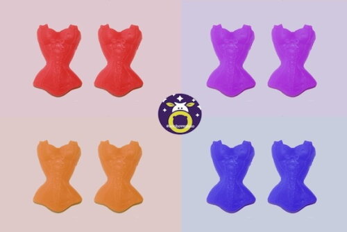 Lembrancinha Espartilho Corpete Despedida de solteira Chá de Lingerie
