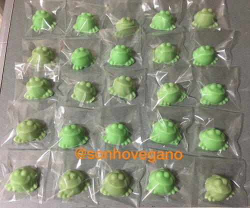 Lembrancinha Sapinho Sapo Animais Floresta Mini Sabonete lagoa