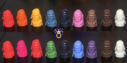 Lembrancinha Yoda Darth Vader Nave Robo Star Wars Guerra nas estr