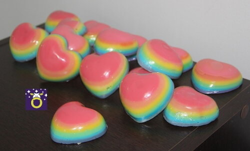 Lembrancinha Coração Arco-íris Gay Glbt Pride lgbtqia+ parada 