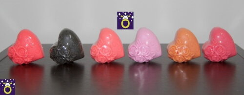 Lembrancinha Coração Floral Casamento Coraçãozinho cha de Bebe