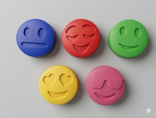 Lembrancinha Emojis Feliz Whatsapp Rede Social Emotion apaixonado