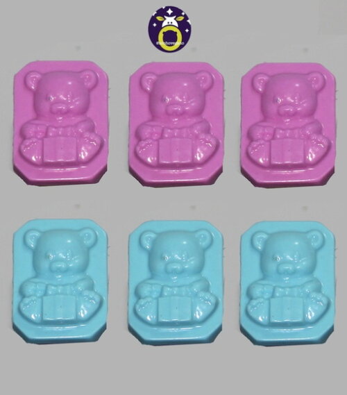 Lembrancinha Ursinho caixa de presente Urso Cha Revelação Gestante Cha de Bebe maternidade