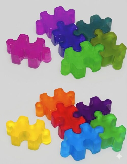 Lembrancinha Quebra-cabeça Brinquedo Aniversario Infantil peça de encaixe