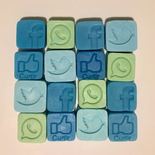 Lembrancinha Rede Social Facebook Twitter Curtir Whatsapp