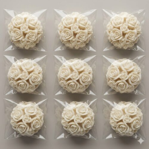 Lembrancinha Flores provence Sabonete chic Floral noivado primave