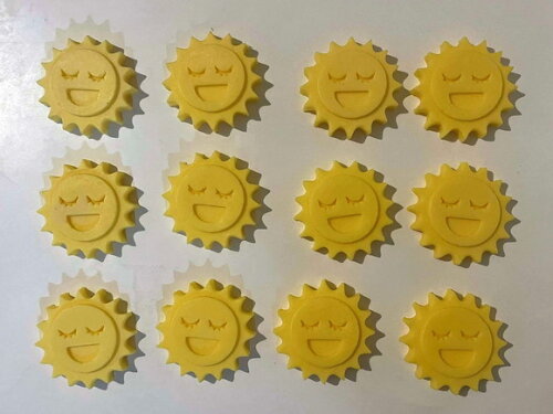 Lembrancinha Sol Feliz Havaiana Praia Natureza Astronomia cha de 
