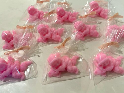 Lembrancinha Bebe com Ursinho Maternidade Cha Revelação Bebezin
