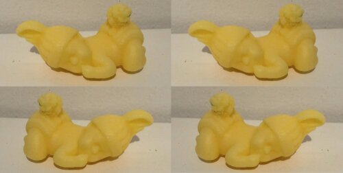 Lembrancinha Nenem de touca de Coelho Gestante Maternidade Cha de