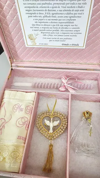 Presente para Afilhada de Batizado