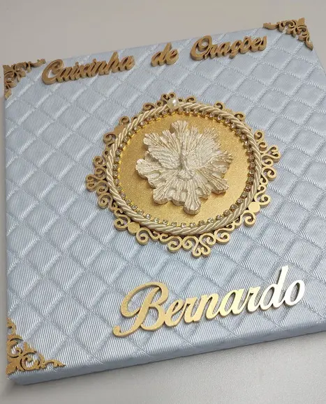 Presente para Afilhado de Crisma / Batizado Caixa de Orações