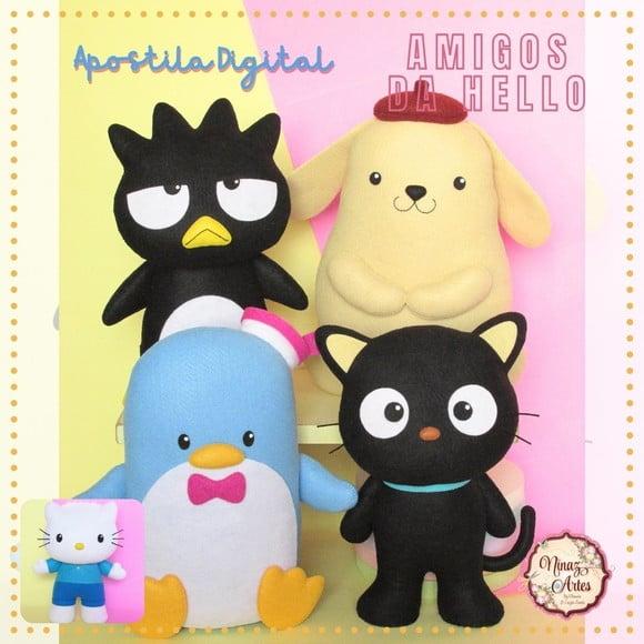 Apostila Digital Amigos da Hello Kitty vol. 2 - Ninaz Artes