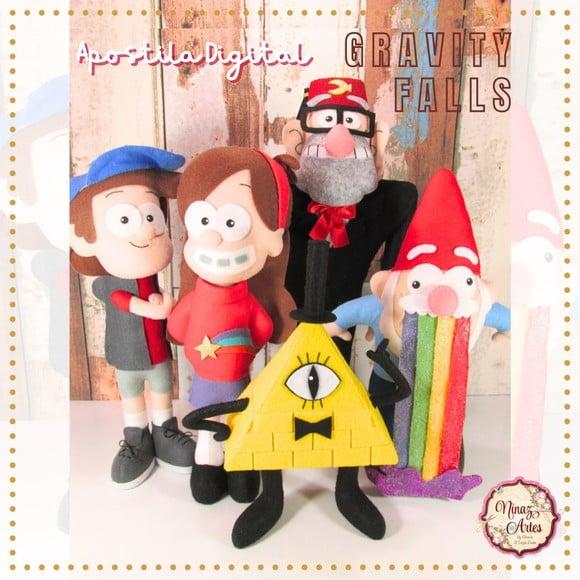 Apostila Digital Gravity Falls - Ninaz Artes
