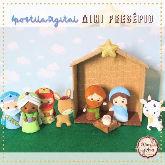 Apostila Digital Mini Presépio - Ninaz Artes