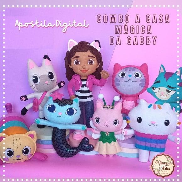 Combo de Apostilas Casa Mágica da Gabby + Amigos da Gabby - Nina