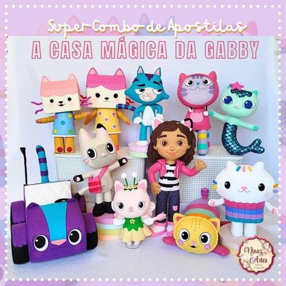 Super Combo de Apostilas a Casa Mágica da Gabby - Ninaz Artes