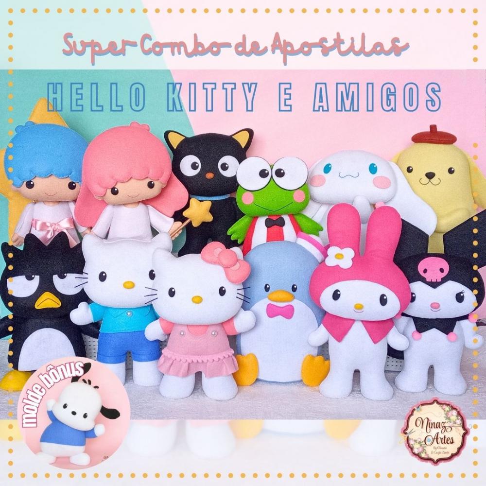 Super Combo de Apostilas Hello Kitty - Ninaz Artes