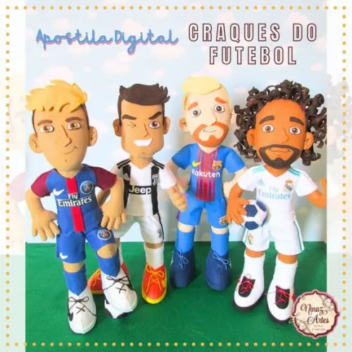 Apostila Digital Craques do Futebol - Ninaz Artes
