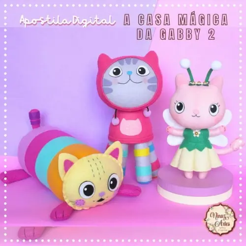 Apostila Digital Amigos da Gabby Vol. 2 - Ninaz Artes