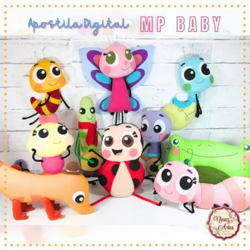 Apostila Digital Bichinhos do Jardim - Mp Baby - Ninaz Artes
