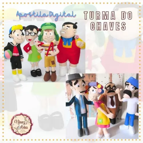 Apostila Digital Inspirada na Turma do Chaves - Ninaz Artes