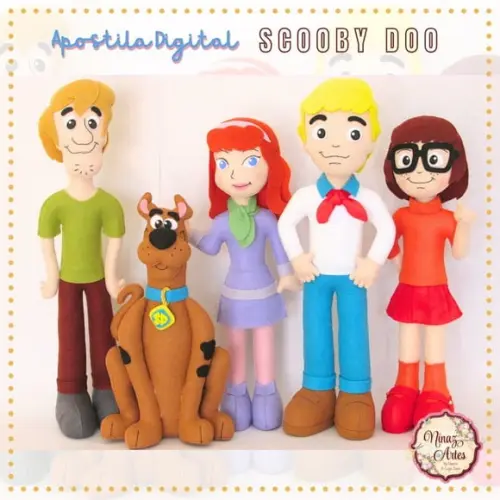 Apostila Digital Scooby Doo - Ninaz Artes