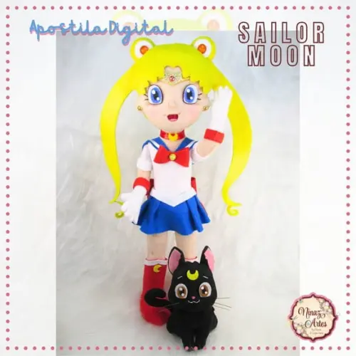 Apostila Digital Sailor Moon - Ninaz Artes