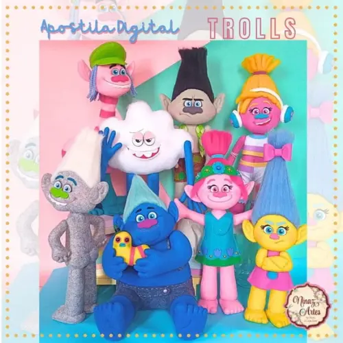Apostila Digital Trolls - Ninaz Artes