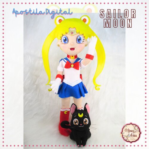 Apostila Digital Sailor Moon - Ninaz Artes