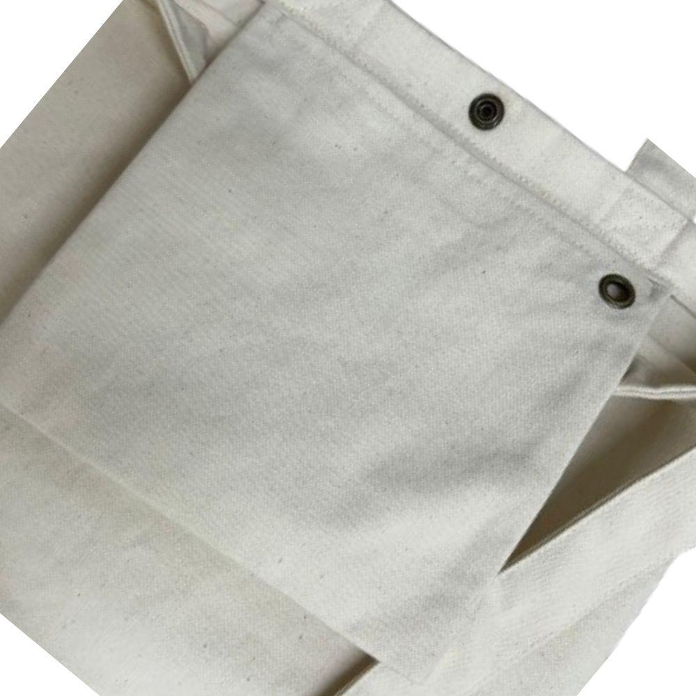 Bolsa em lona com alça transversal removível e ajustável
