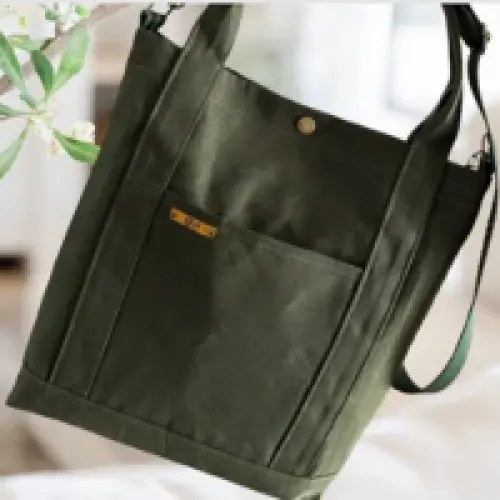 Bolsa em lona com alça transversal removível e ajustável - Cópia - Cópia - Cópia