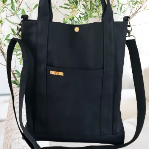 Bolsa em lona com alça transversal removível e ajustável - Cópia - Cópia - Cópia - Cópia