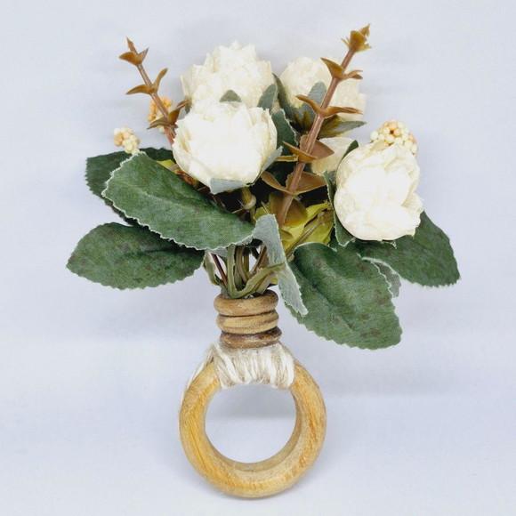 Porta Guardanapo Mini Rosas