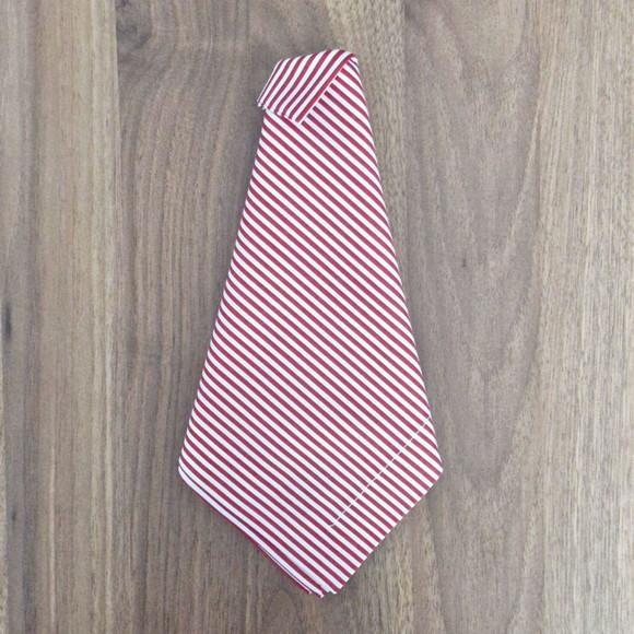 Guardanapo Listrado Fino Vermelho/branco