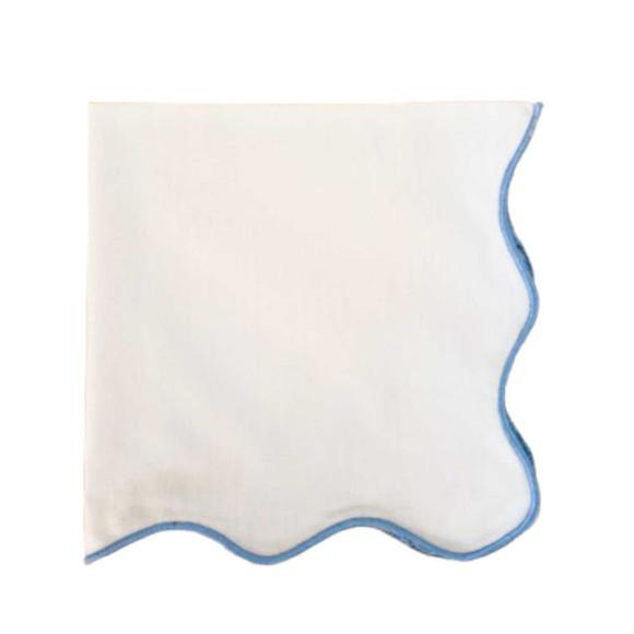 Kit Guardanapo Wave Azul 12 Peças